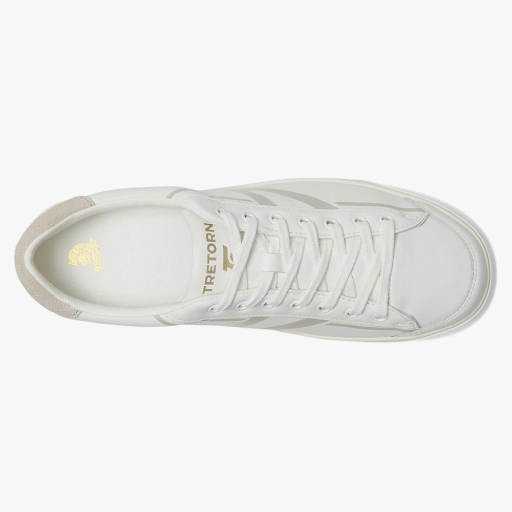 Tretorn Ladies' Hopper White Sneakers - Picture 4 of 15